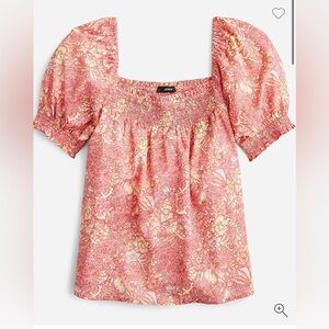 J Crew floral top
